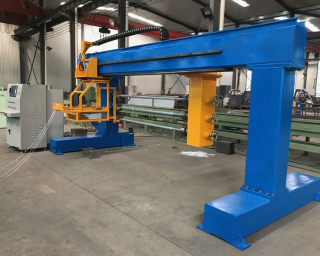 Gantry type winding machine