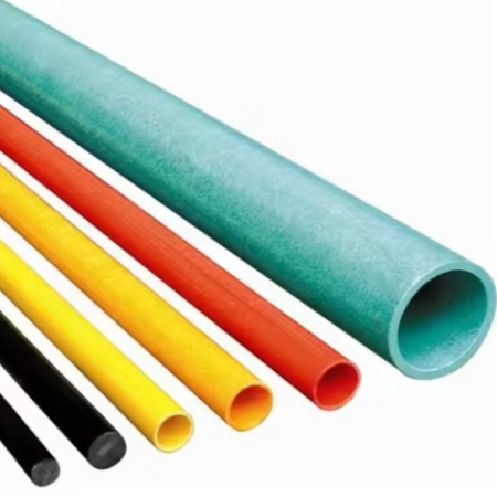 FRP round tubes