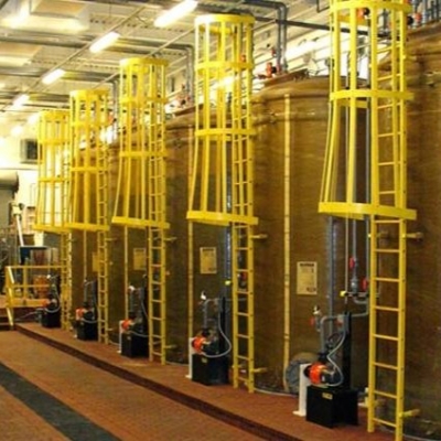 FRP Ladder Cage for Storage Tanks