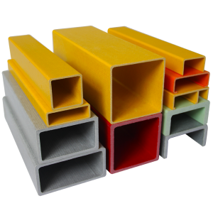 FRP rectangular tube