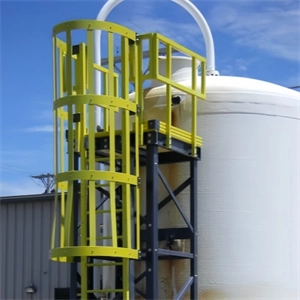 FRP Caged Ladder