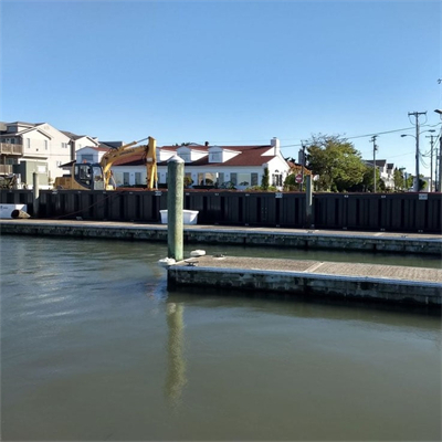 GTOFRP™ Sheet pile wall