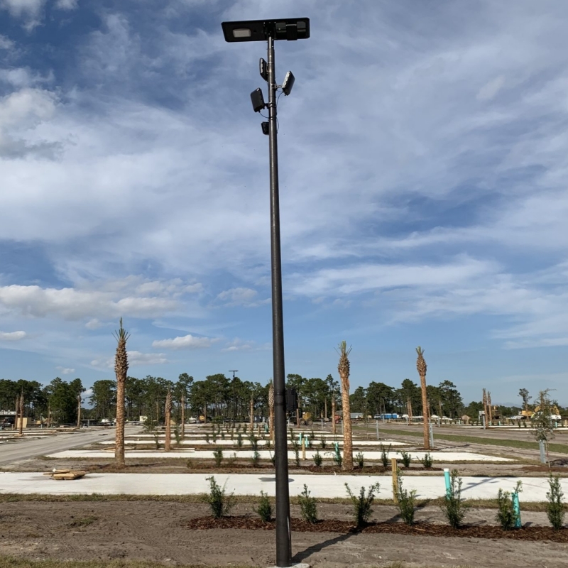 frp lighting pole