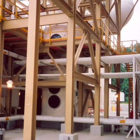 FRP Building Support Structure