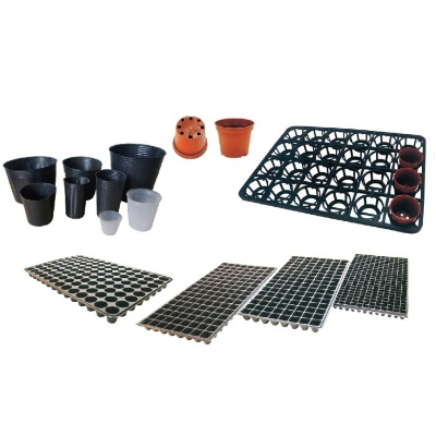 Fiberglass planting trays
