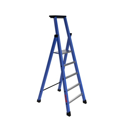 Fiberglass Work Platform Ladder